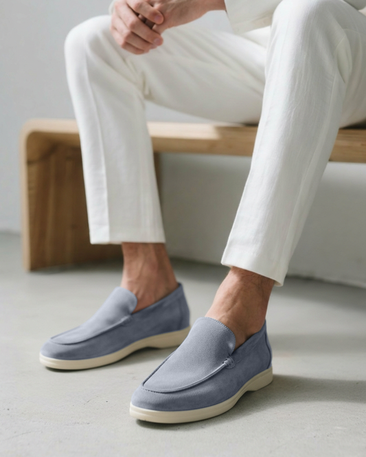 Old World Money Suede Loafers