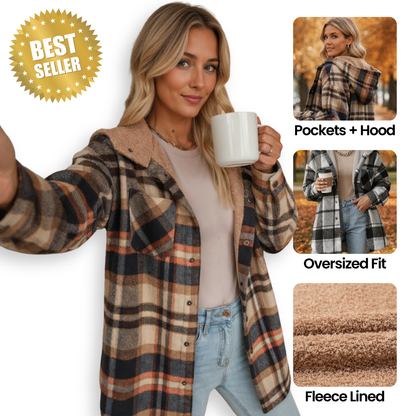 Teddy Bear Flannel Jacket