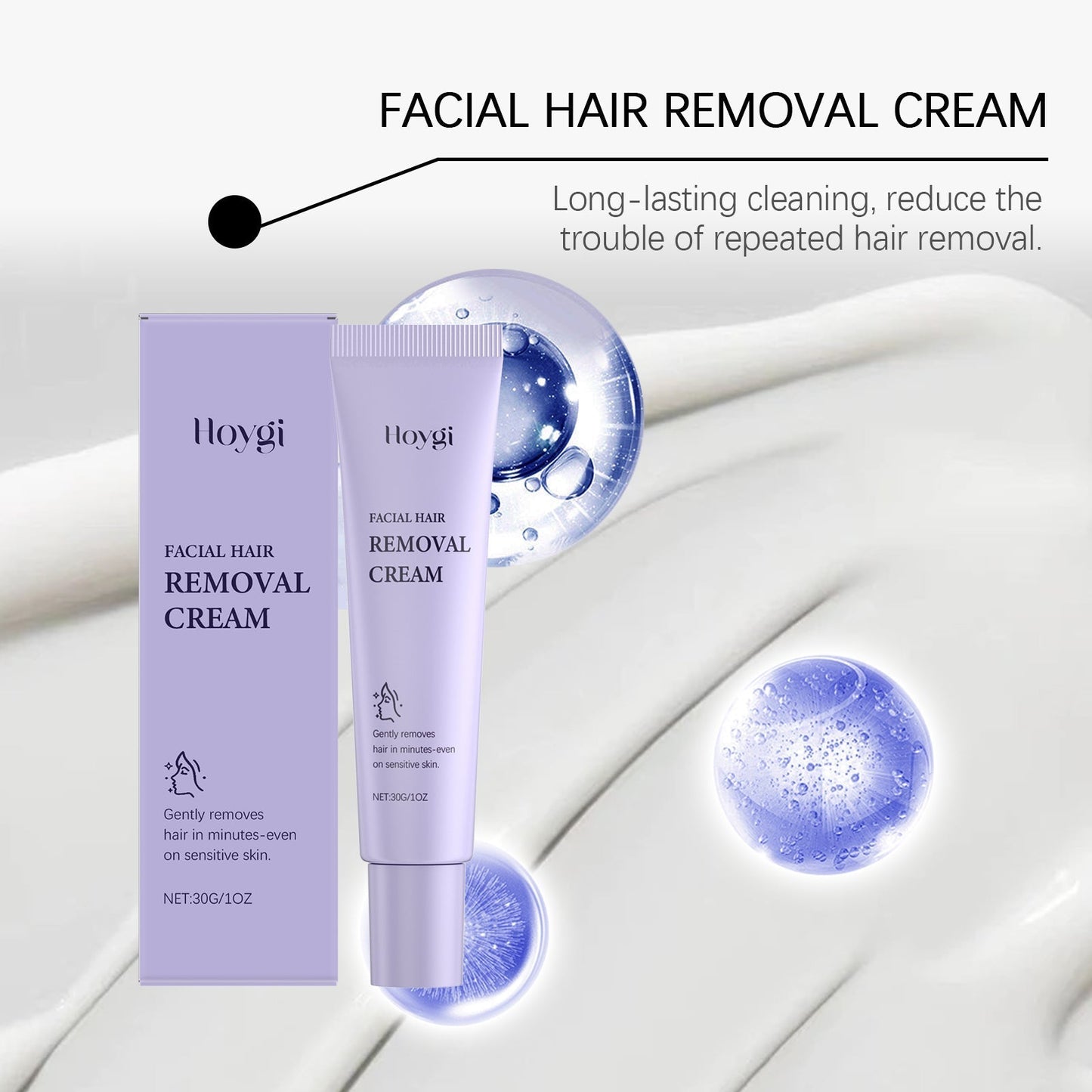 Smooth & Gentle Facial Hair Remover Cream