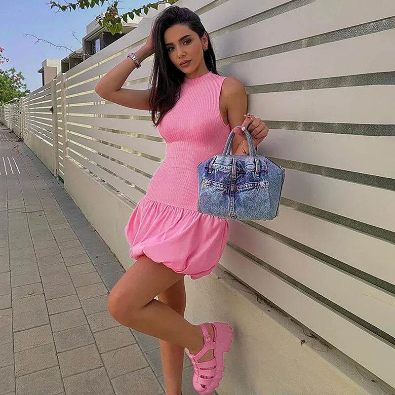 Lala Puffer Dress