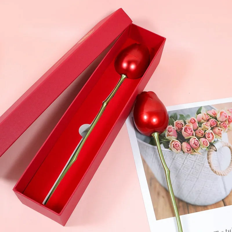Eternal Rose - W/ Surprise Necklace